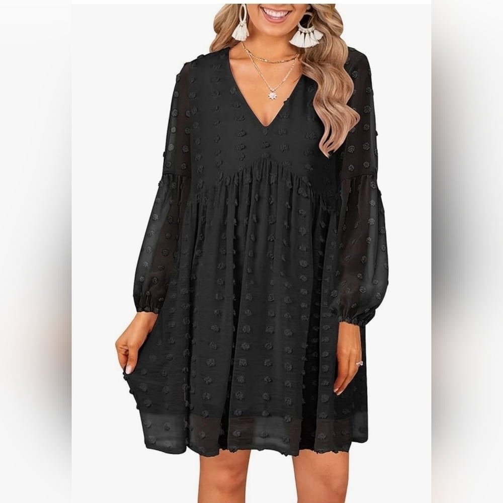 Miholl Black Midi Dress​​​​​